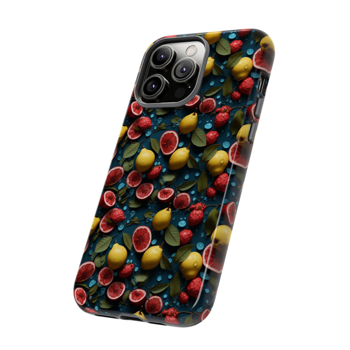 Fruit Pattern Phone Case – Vibrant & Fun Design for Your Smartphone 972