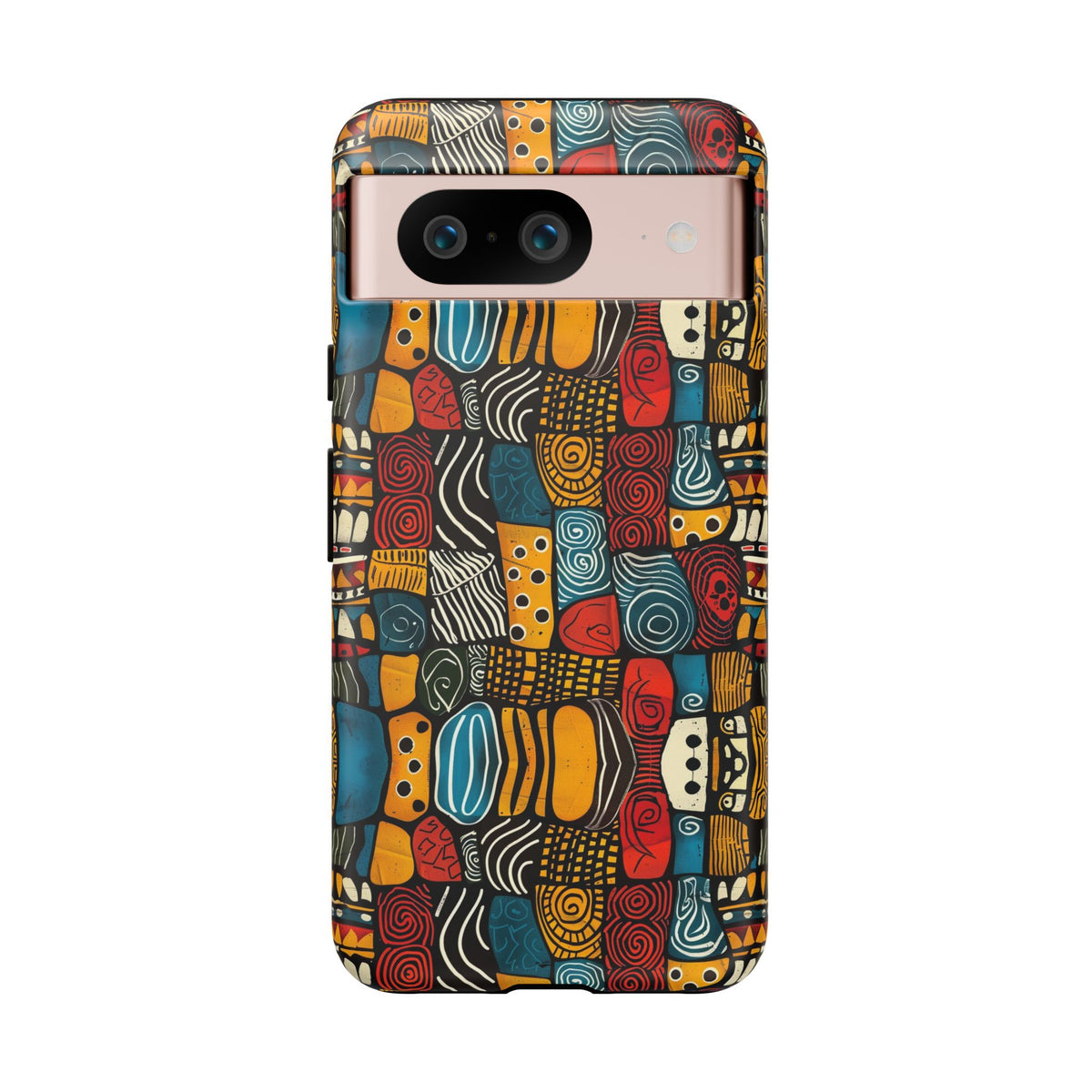 Stylish African Pattern Phone Case – Unique and Vibrant Protection 159