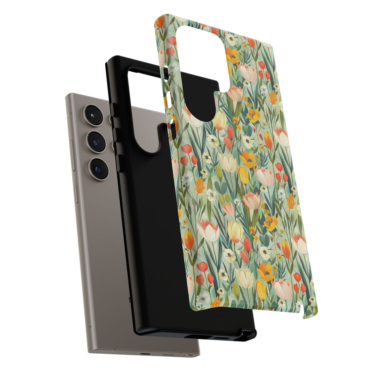 Spring Pattern Phone Case – Fresh & Vibrant Design for Your Phone 396