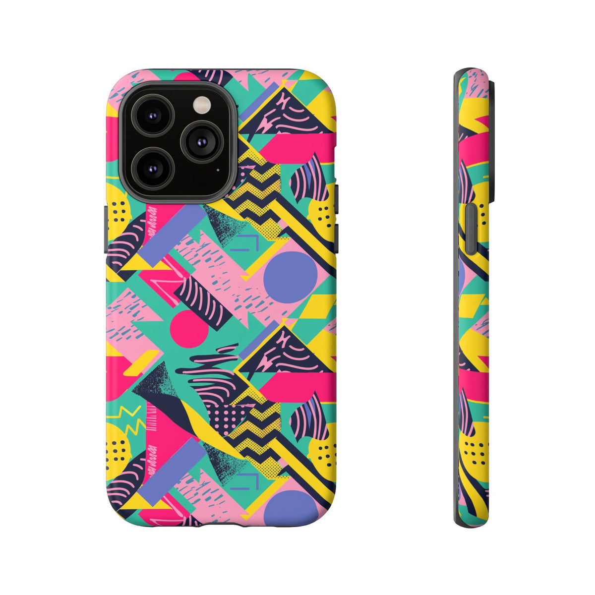 Retro 80s Seamless Phone Case – Vintage Style Meets Modern Protection 078