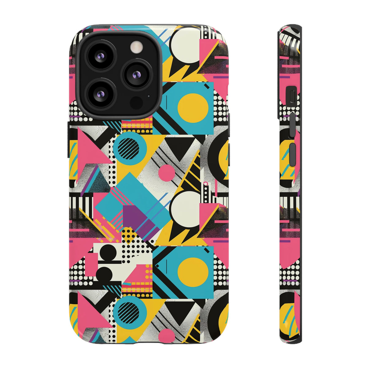 Retro 80s Seamless Phone Case – Vintage Style Meets Modern Protection 156