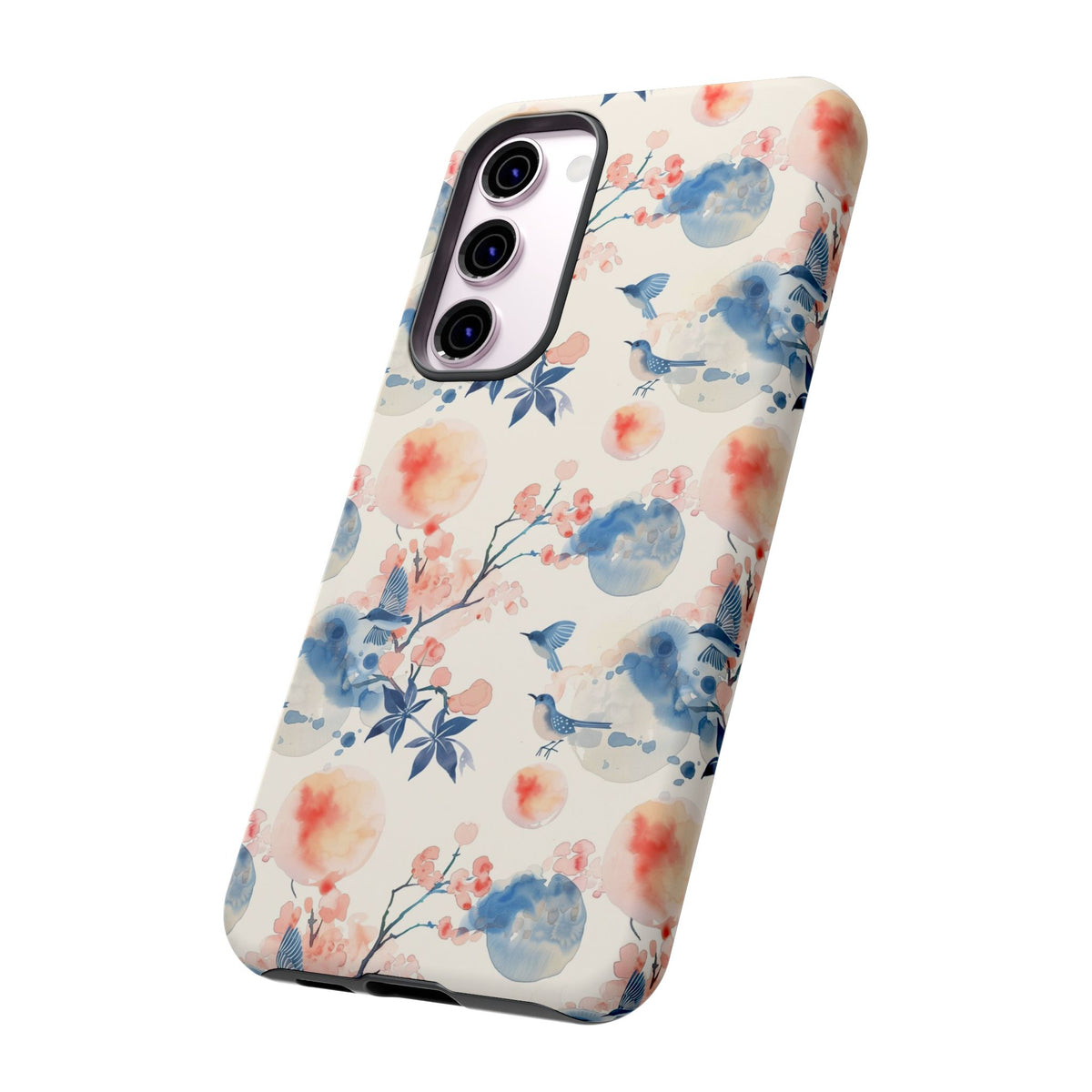 Japanese Pattern Phone Case – Elegant & Timeless Design for Your Phone 083