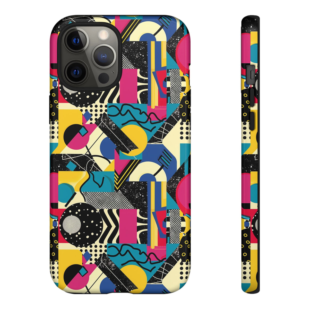 Retro 80s Seamless Phone Case – Vintage Style Meets Modern Protection 194