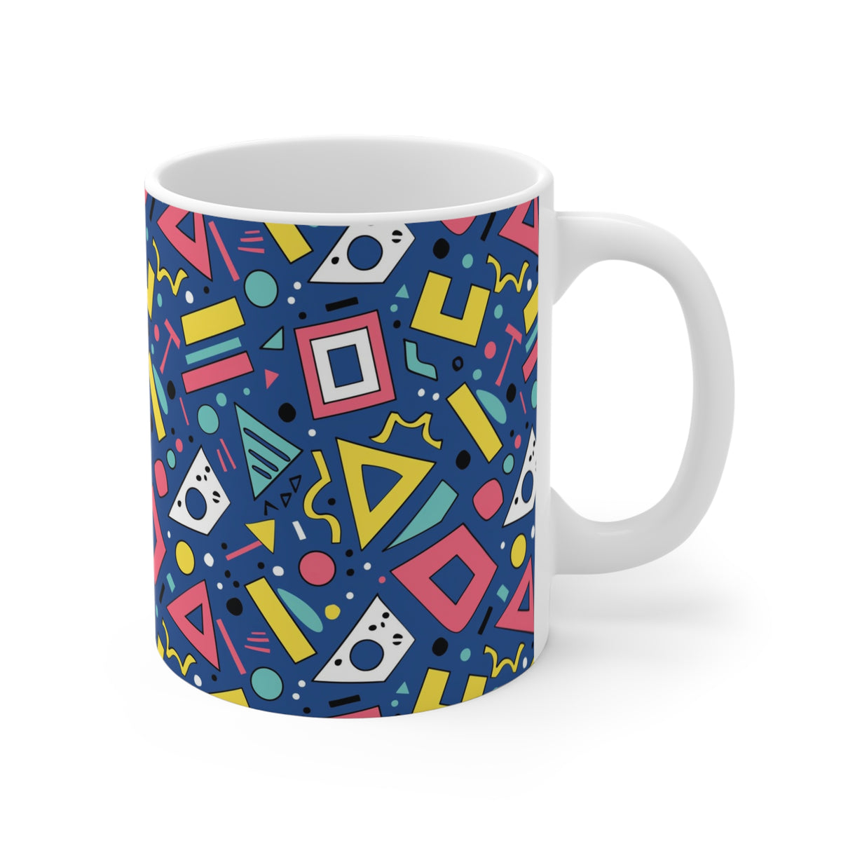 90s Retro Coffee Mug - Full Wrap Design 518