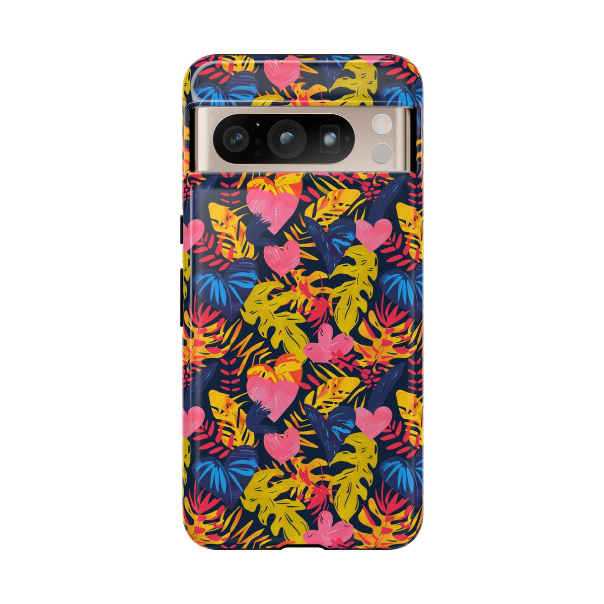 Heart Pattern Phone Case – Stylish & Loving Design for Your Device 360