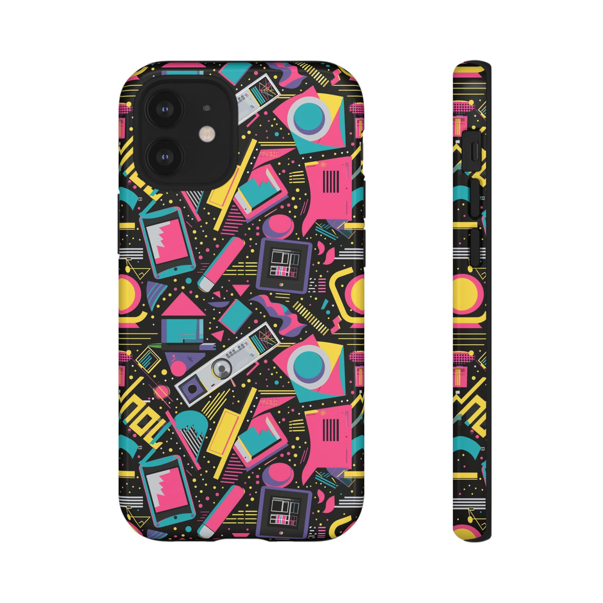 Retro 80s Seamless Phone Case – Vintage Style Meets Modern Protection 192