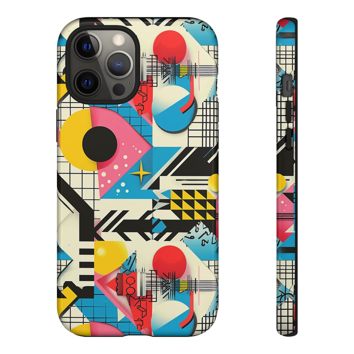 Retro 80s Seamless Phone Case – Vintage Style Meets Modern Protection 6