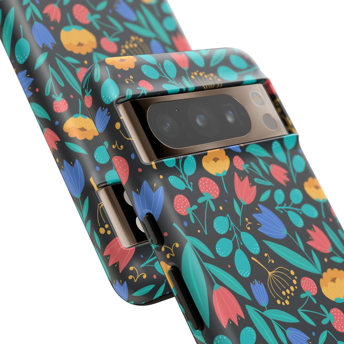 Colorful Little Flower Design Phone Case – Bright and Cheerful Floral Phone Cover