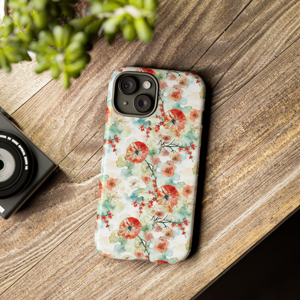 Japanese Pattern Phone Case – Elegant & Timeless Design for Your Phone 042