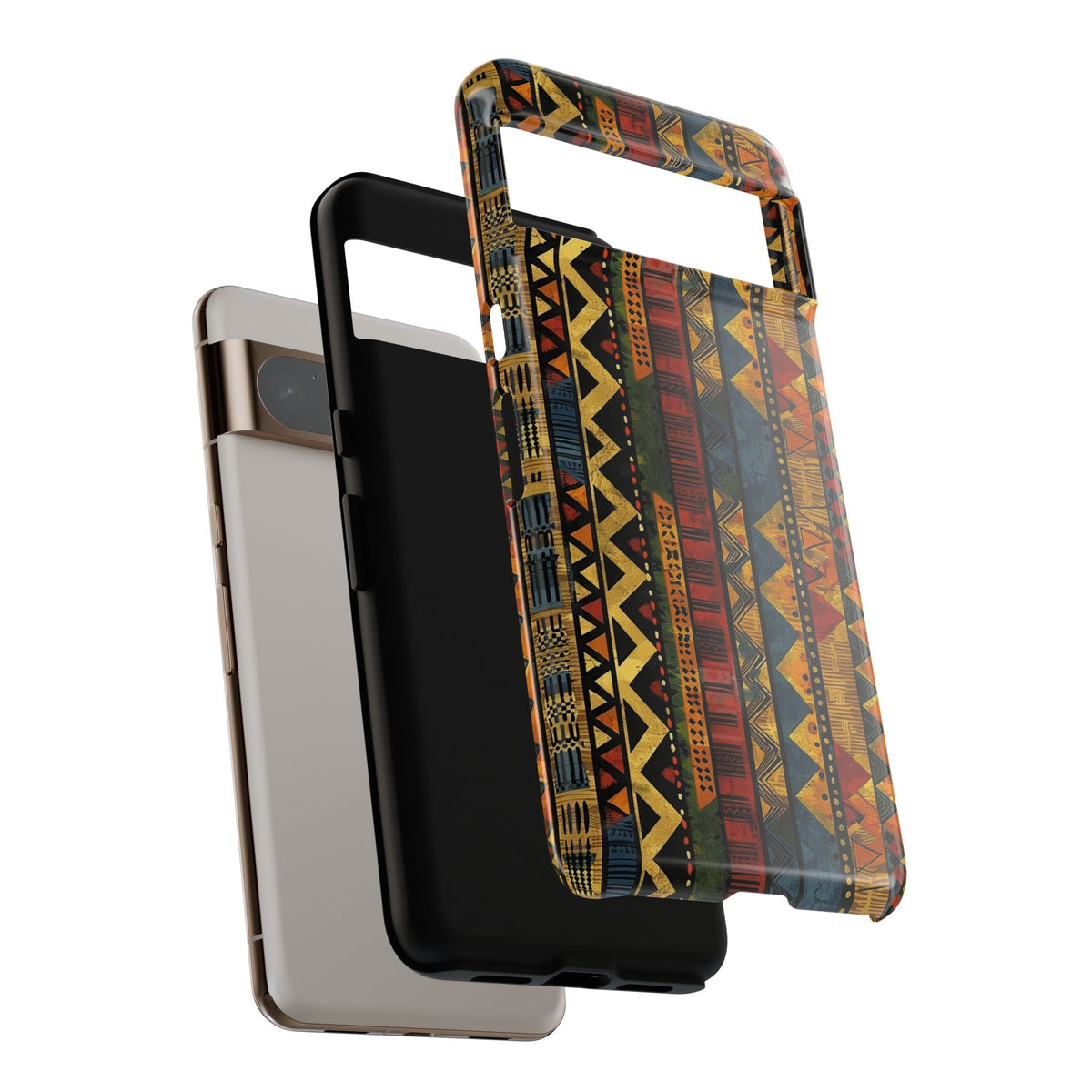 Stylish African Pattern Phone Case – Unique and Vibrant Protection 166