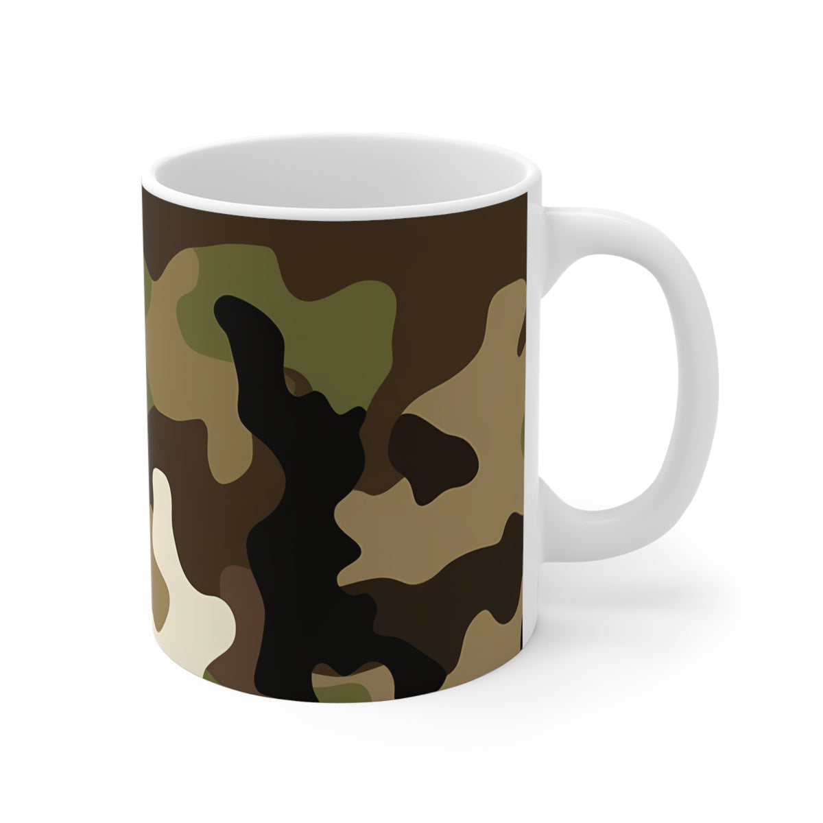 All-Over Camouflage Pattern Coffee Mug 241