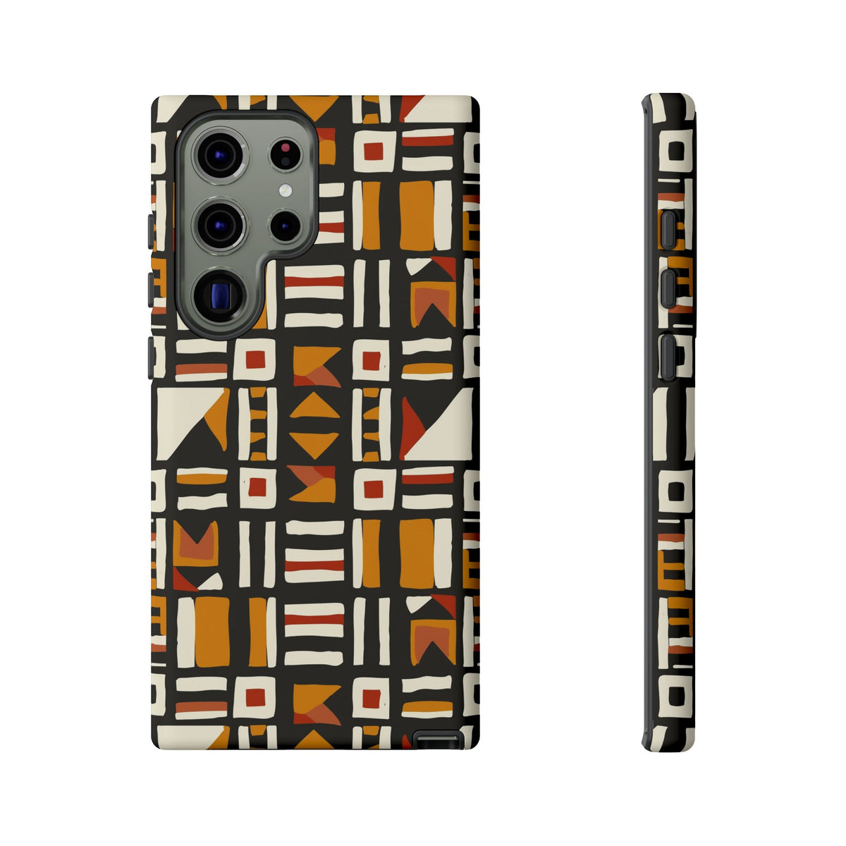 Stylish African Pattern Phone Case – Unique and Vibrant Protection 107