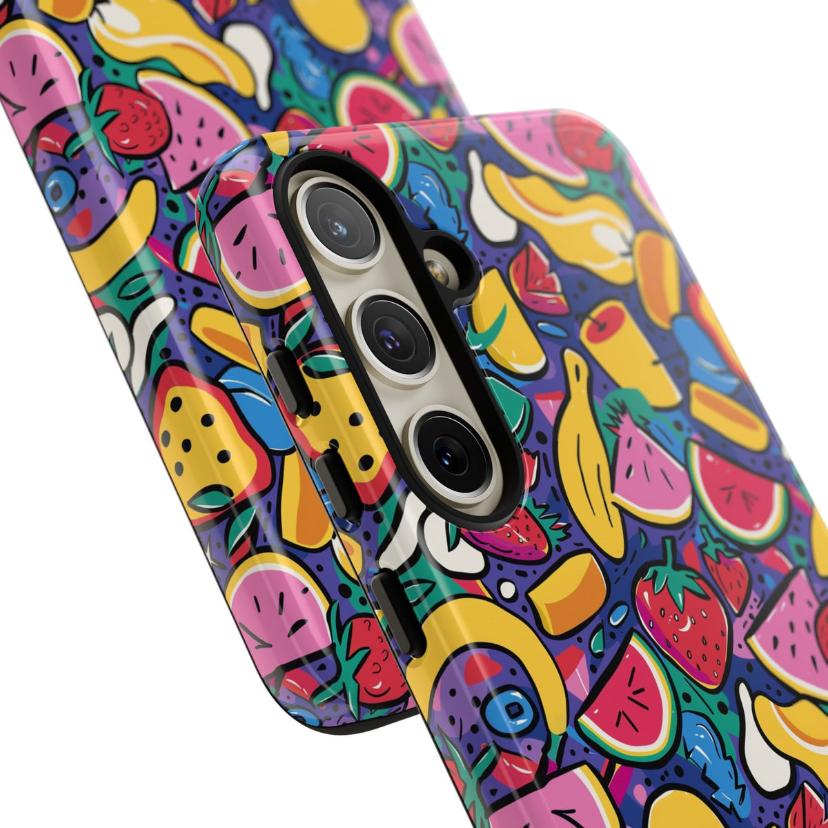 90s Themed Seamless Pattern Phone Case – Embrace Retro Style and Protection 316