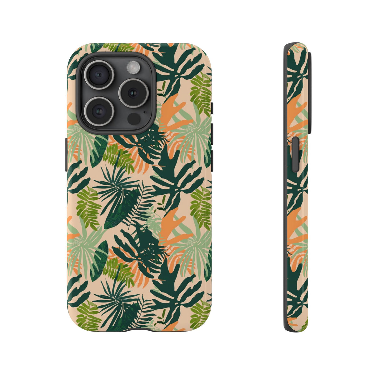 Jungle Pattern Phone Case – Exotic & Lush Design for Your Phone 353