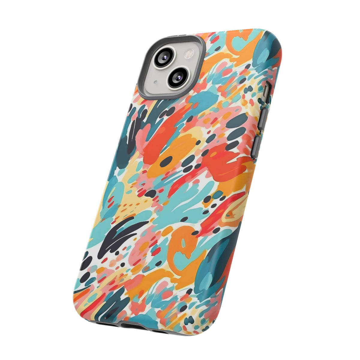 Abstract Painting Design Phone Case – Modern Art-Inspired Phone Cover 7