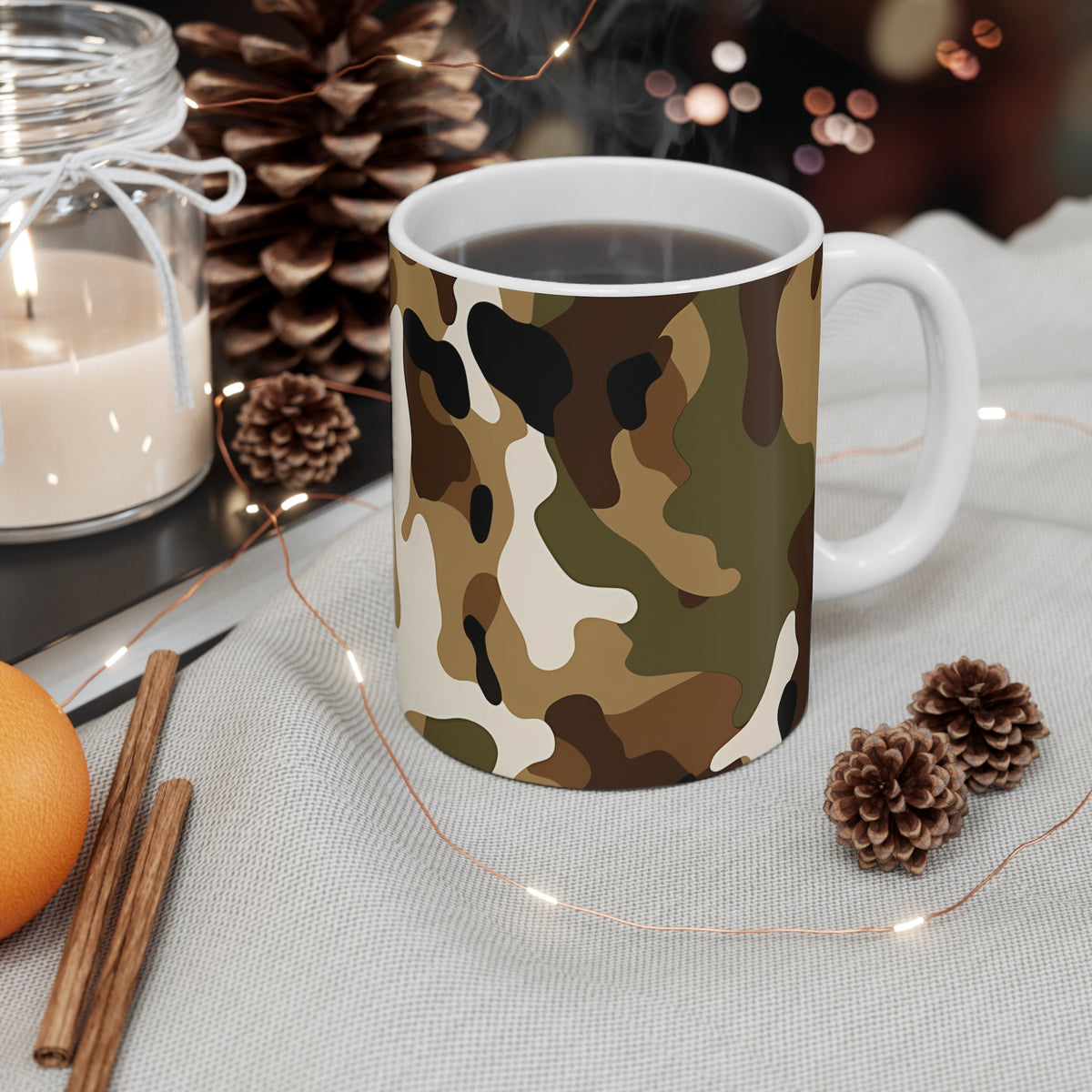 All-Over Camouflage Pattern Coffee Mug 200