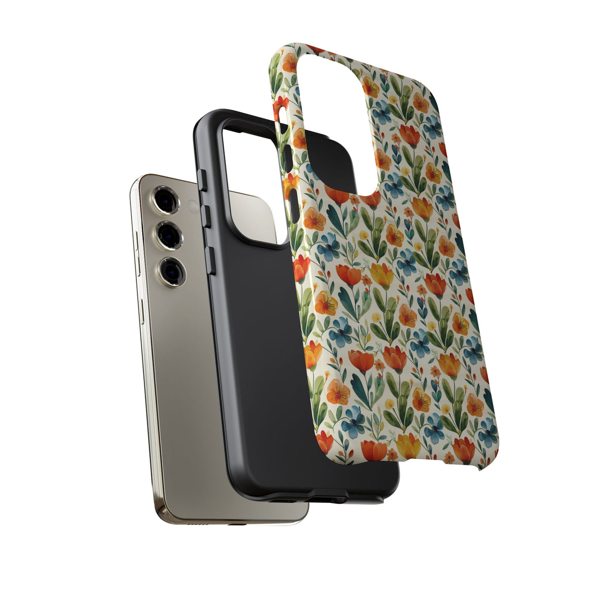 Spring Pattern Phone Case – Fresh & Vibrant Design for Your Phone 398