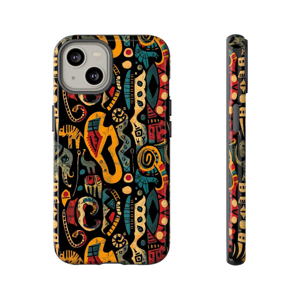 Stylish African Pattern Phone Case – Unique and Vibrant Protection 153