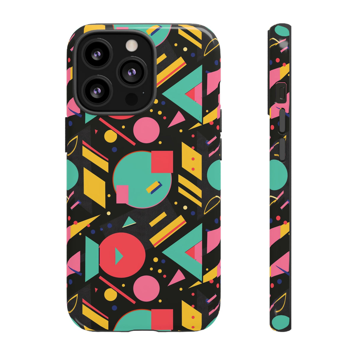 Retro 80s Seamless Phone Case – Vintage Style Meets Modern Protection 130