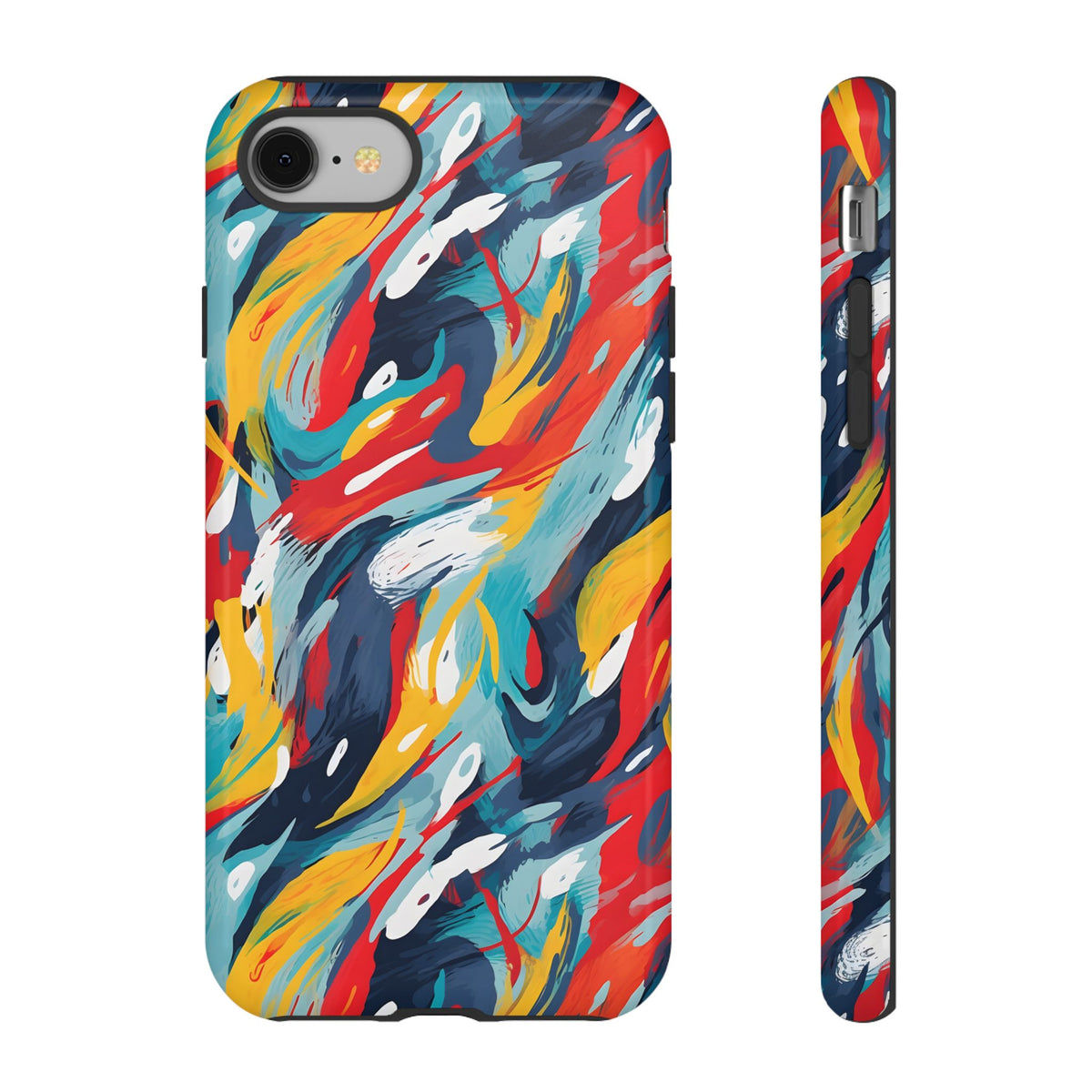 Tough CasesAbstract Painting Design Phone Case – Modern Art-Inspired Phone Cover 8