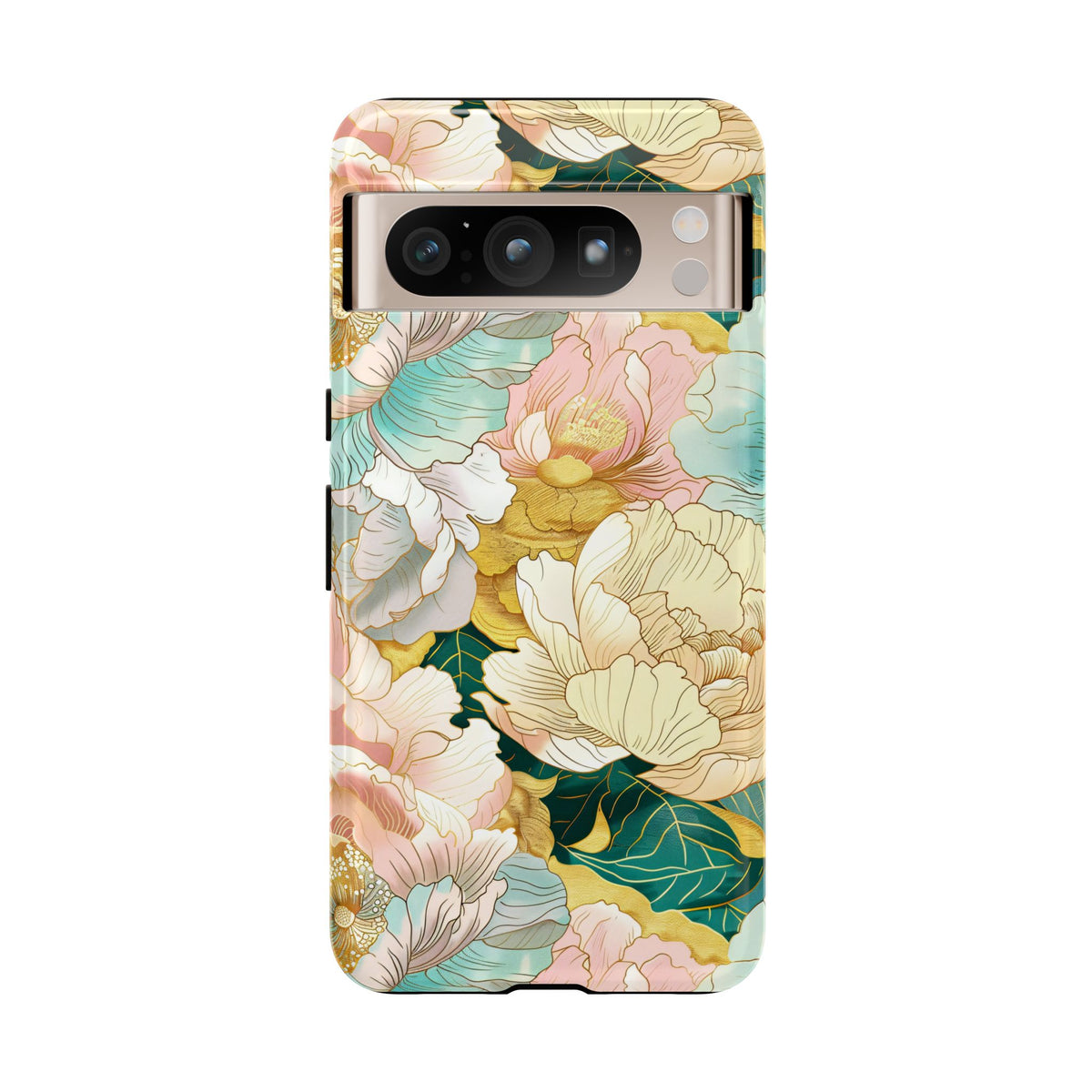 Japanese Blossom Asian Floral Design Phone Case – Elegant Floral Phone Cover