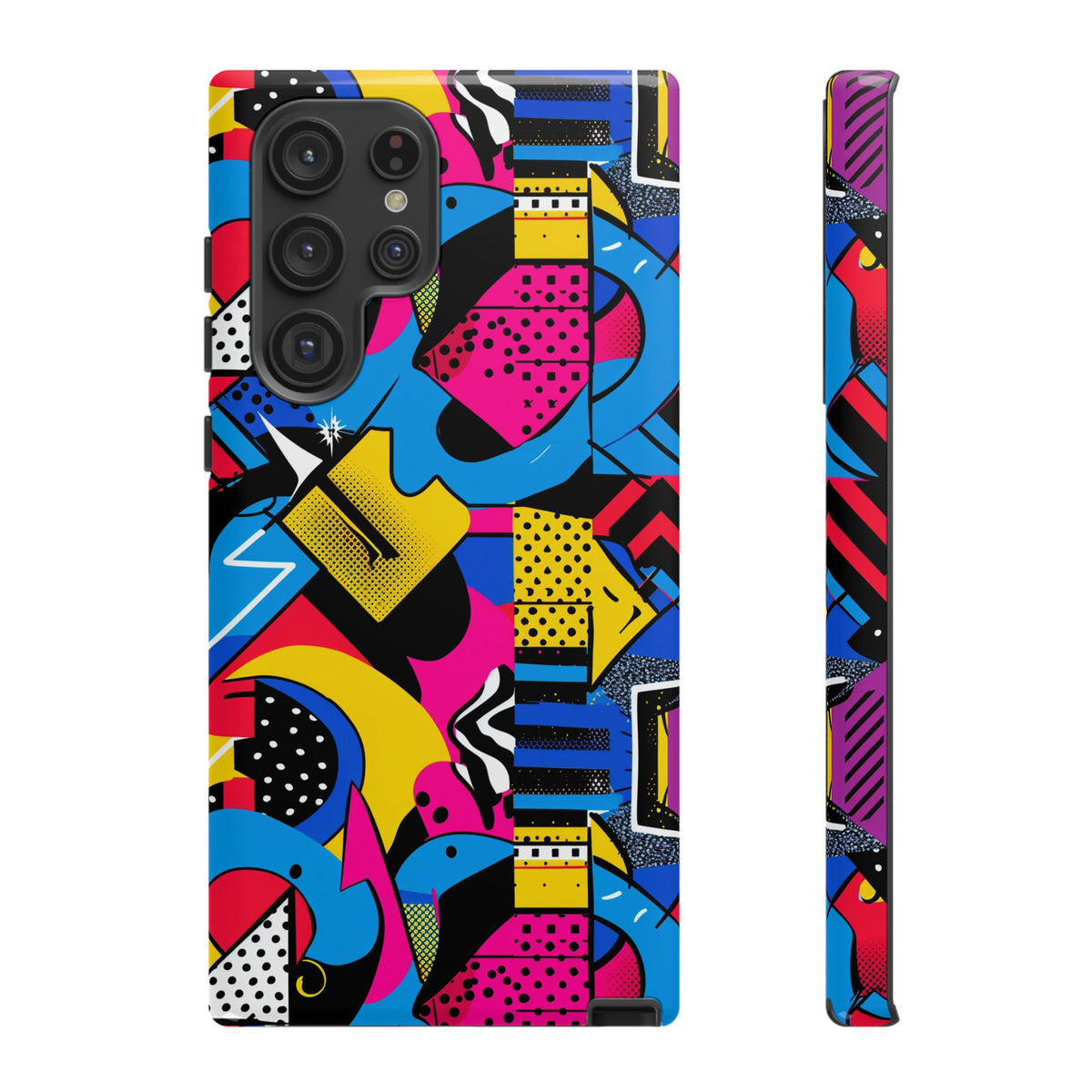 Retro 80s Seamless Phone Case – Vintage Style Meets Modern Protection