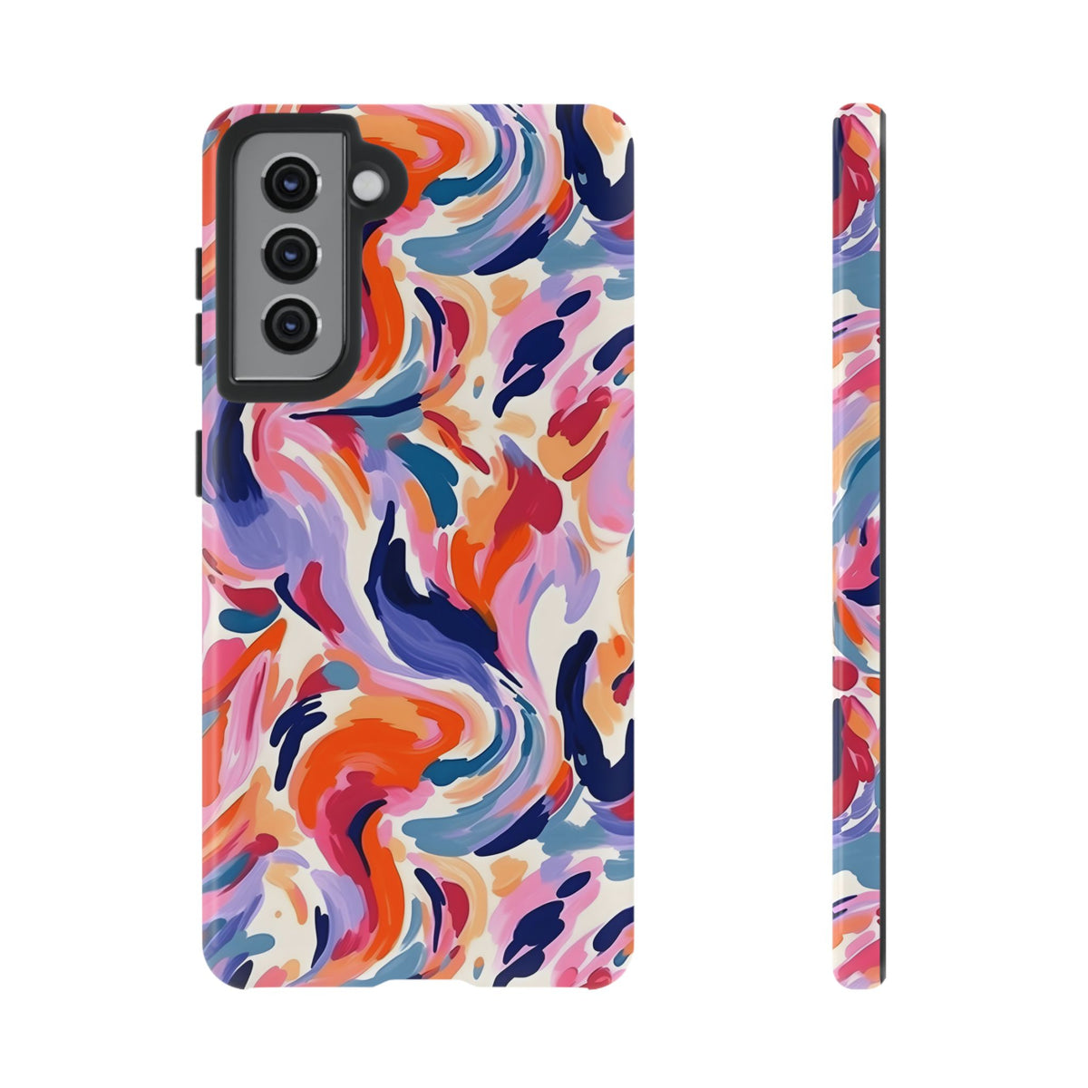 Abstract Painting Design Phone Case – Modern Art-Inspired Phone Cover 3