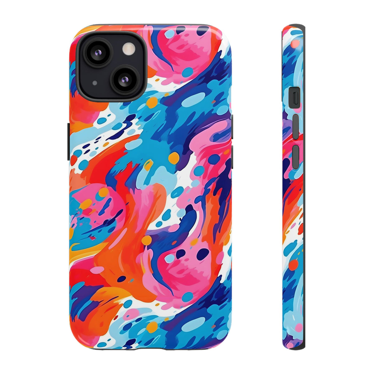 Abstract Painting Design Phone Case – Modern Art-Inspired Phone Cover 4