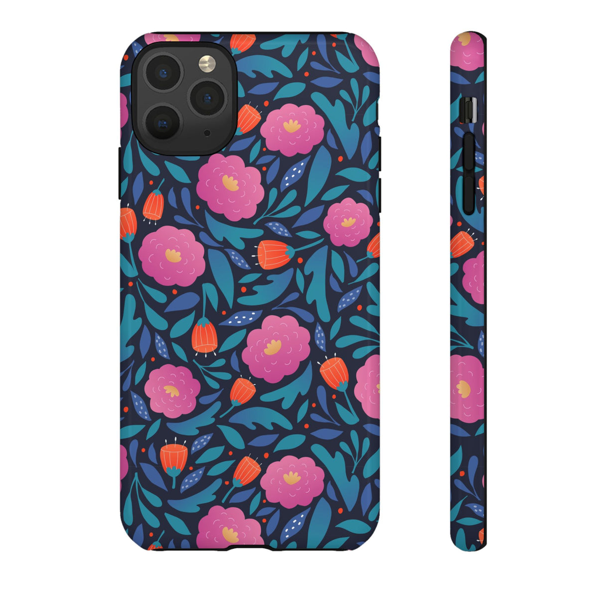 Colorful Little Flower Design Phone Case – Bright and Cheerful Floral Phone Cover 2