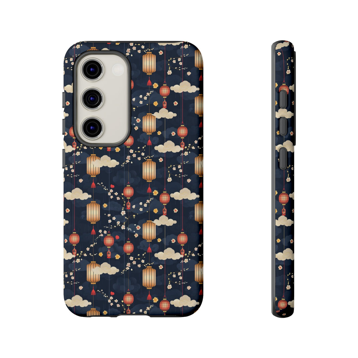 Japanese Pattern Phone Case – Elegant & Timeless Design for Your Phone 470