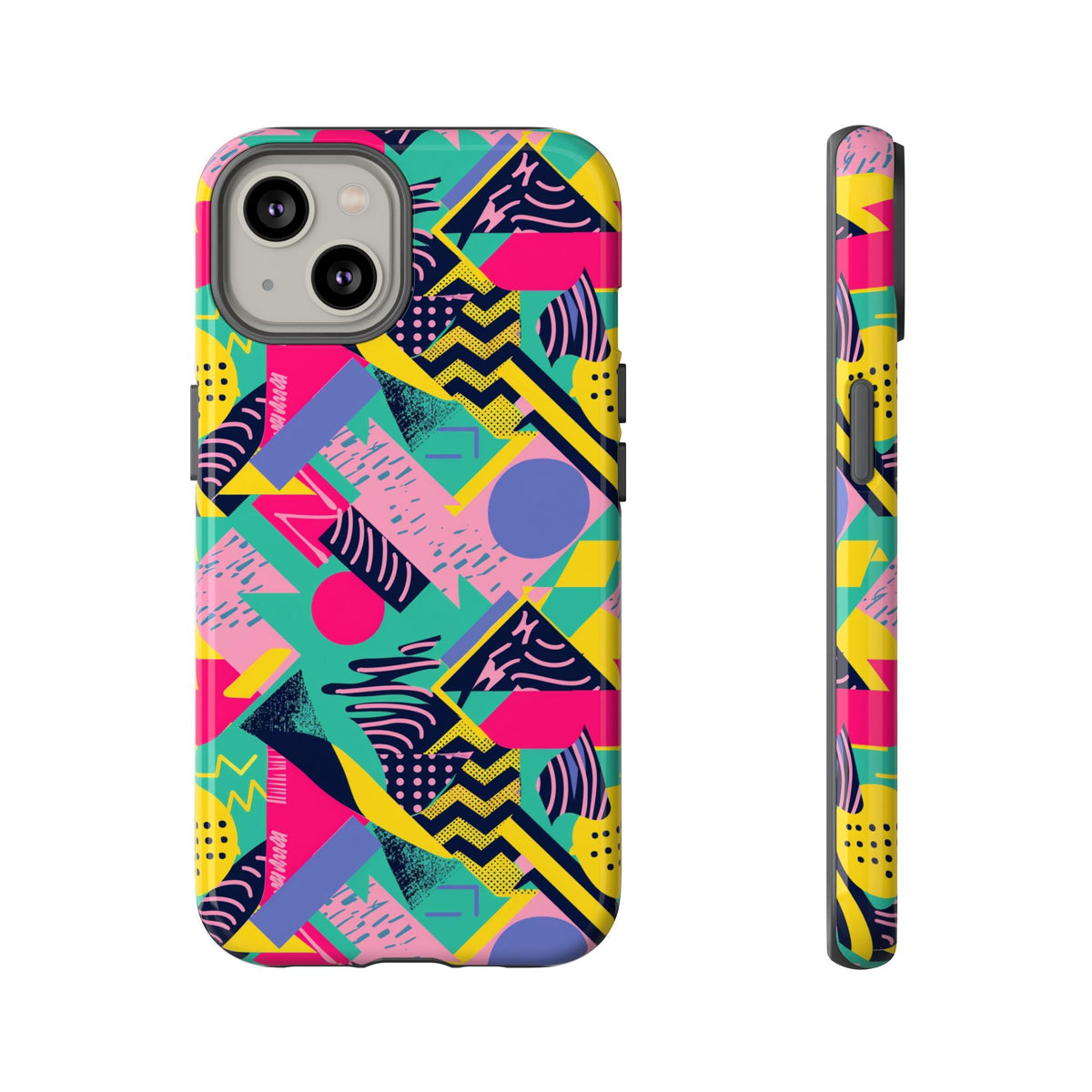 Retro 80s Seamless Phone Case – Vintage Style Meets Modern Protection 078