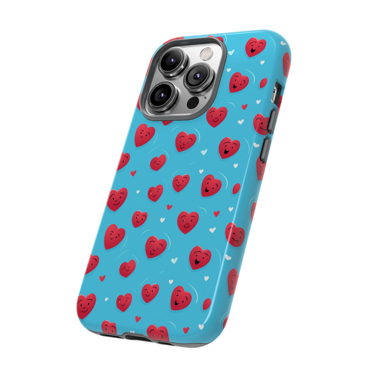 Heart Pattern Phone Case – Stylish & Loving Design for Your Device 811