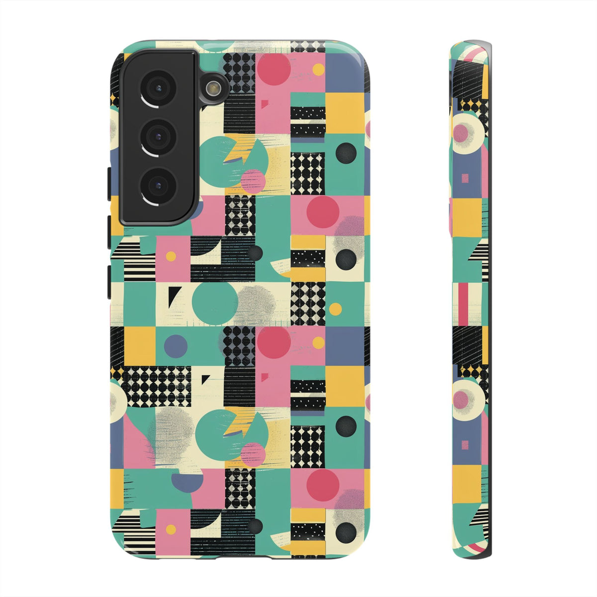 Retro 80s Seamless Phone Case – Vintage Style Meets Modern Protection 289