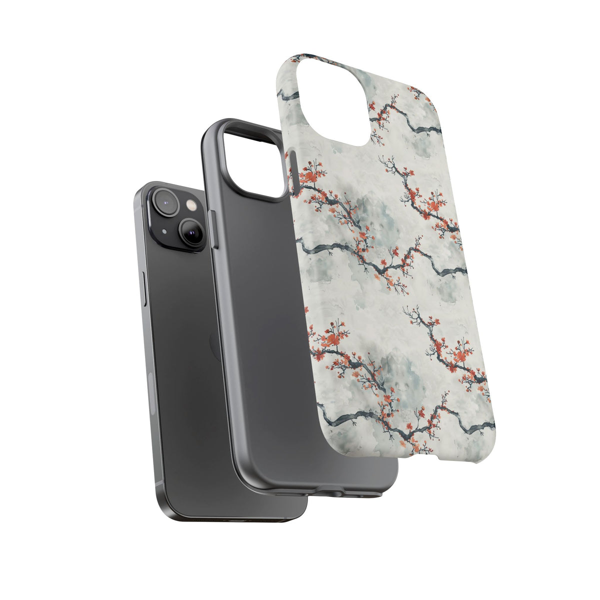 Japanese Pattern Phone Case – Elegant & Timeless Design for Your Phone 021