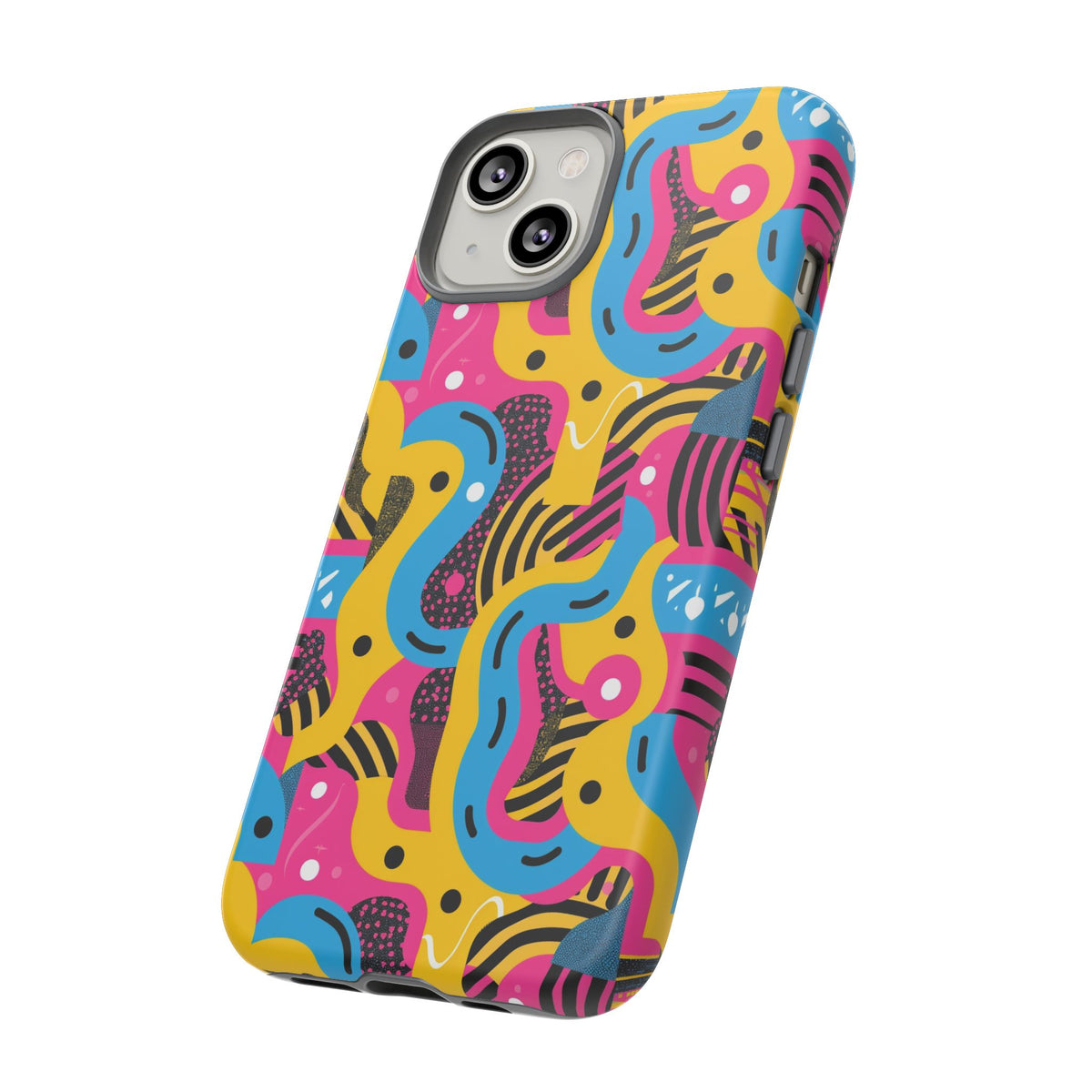 Retro 80s Seamless Phone Case – Vintage Style Meets Modern Protection 109