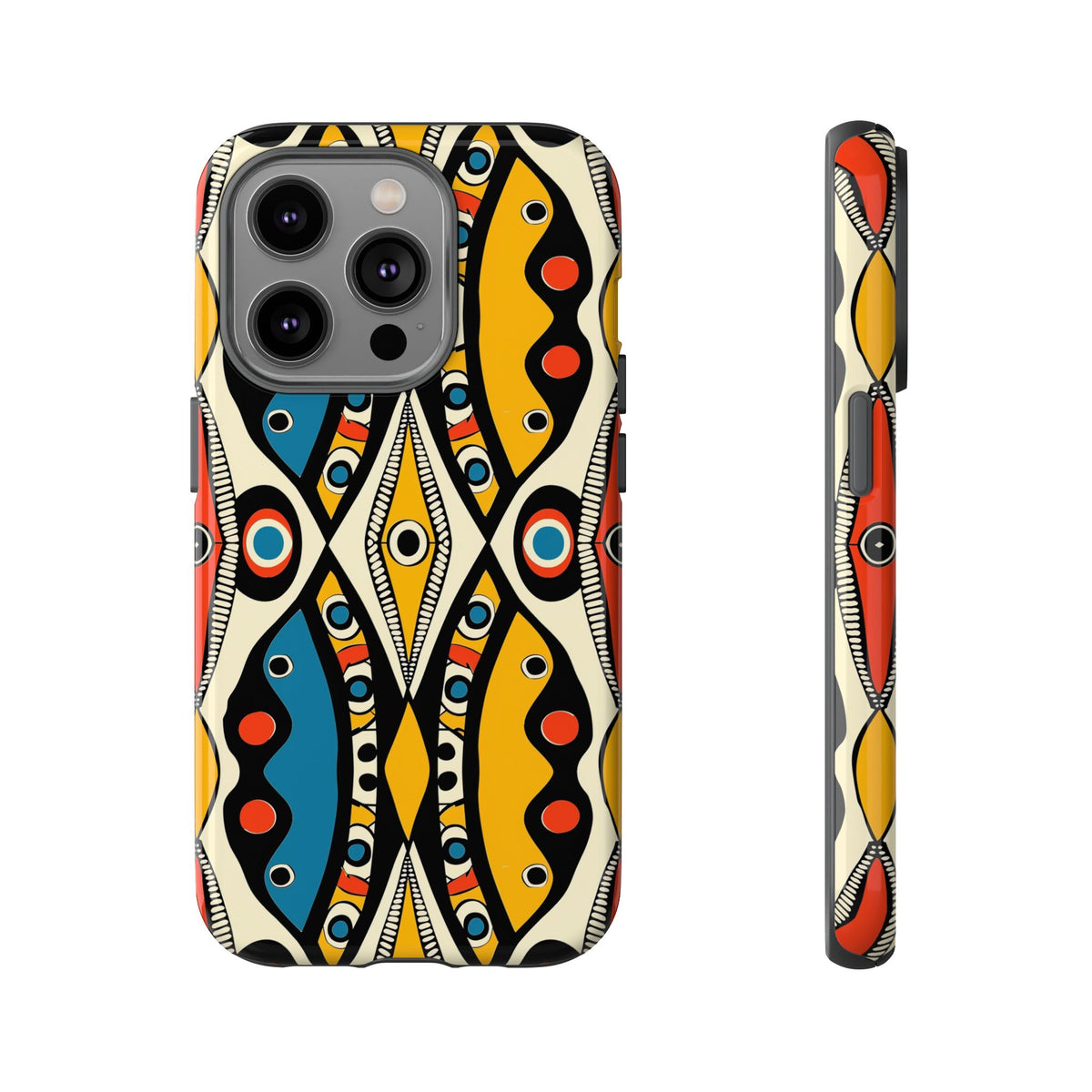 Stylish African Pattern Phone Case – Unique and Vibrant Protection 180