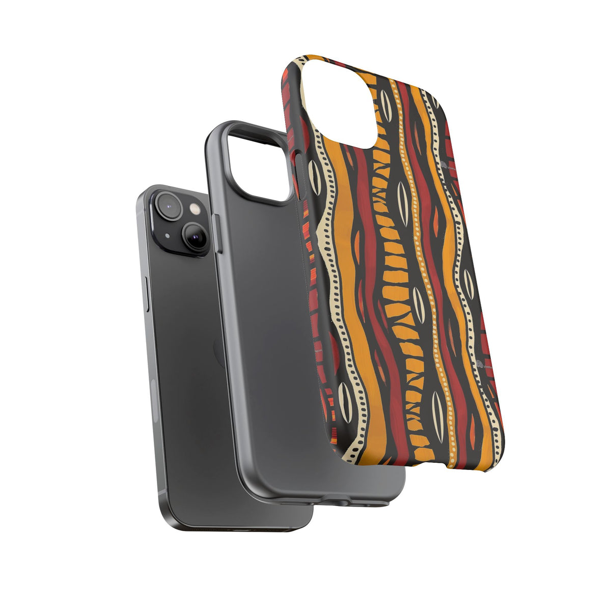 Stylish African Pattern Phone Case – Unique and Vibrant Protection 199