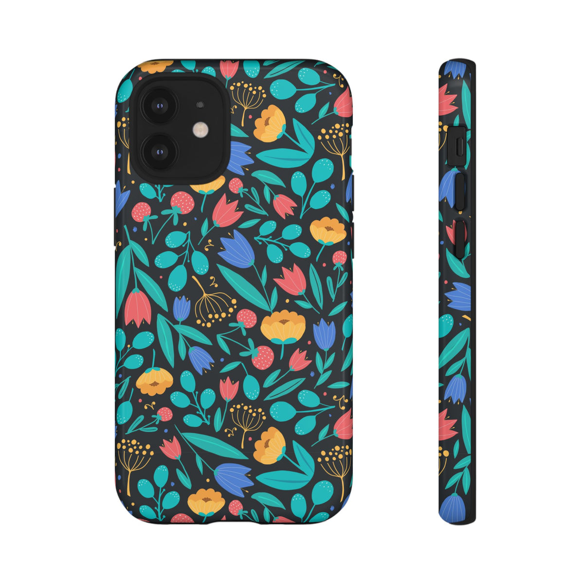 Colorful Little Flower Design Phone Case – Bright and Cheerful Floral Phone Cover