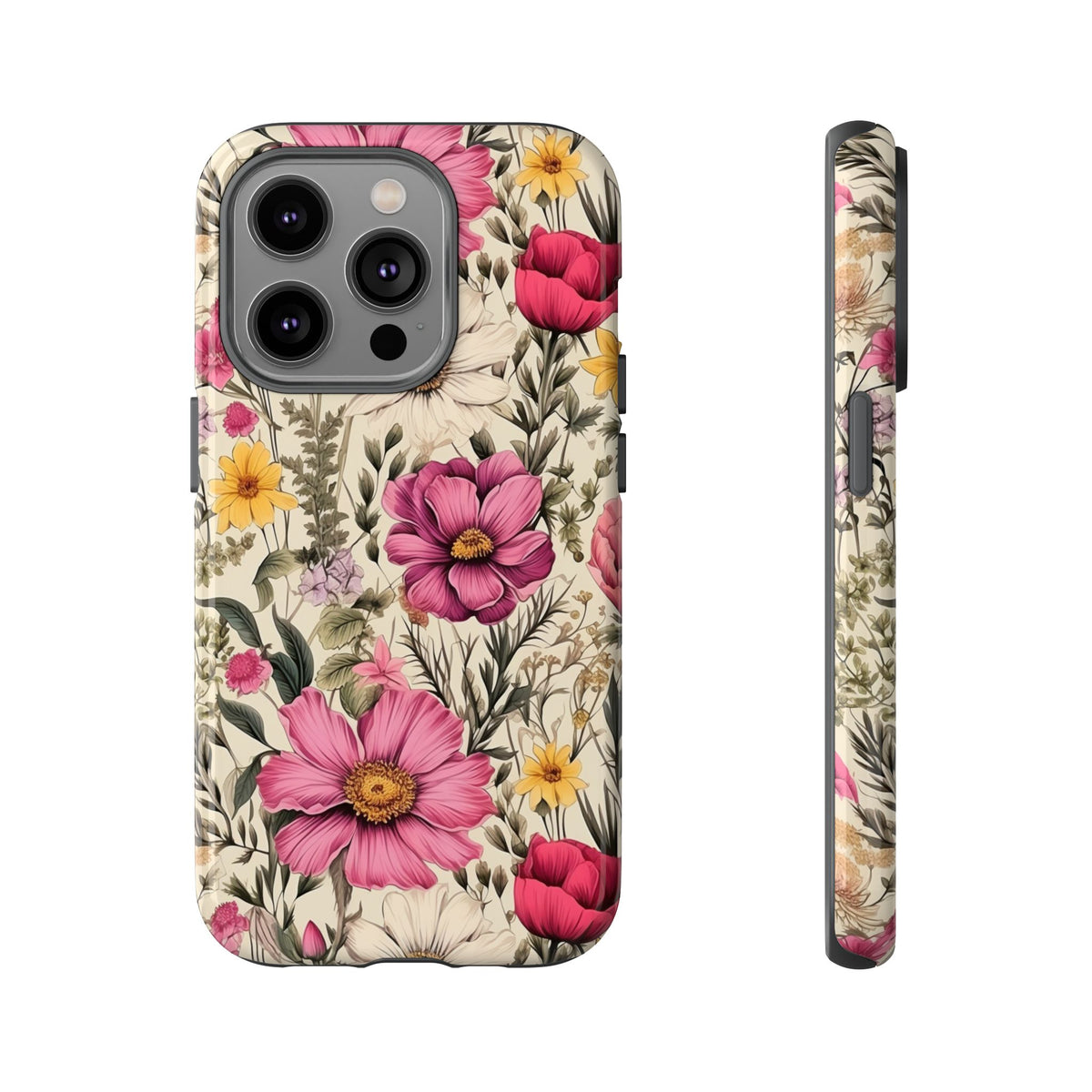 Tough CasesWildflower Design Phone Case – Beautiful Nature-Inspired Floral Pattern 2