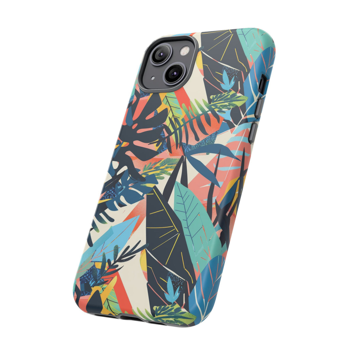 Jungle Collage Phone Case – Vibrant & Durable