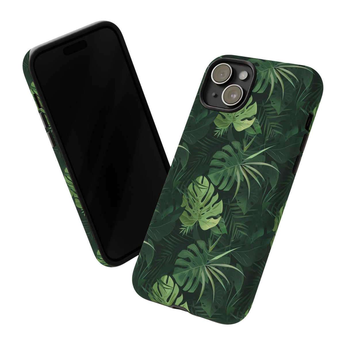 Jungle Pattern Phone Case – Exotic & Lush Design for Your Phone 335