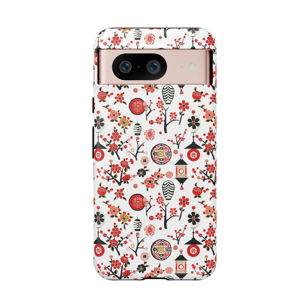 Japanese Pattern Phone Case – Elegant & Timeless Design for Your Phone 468