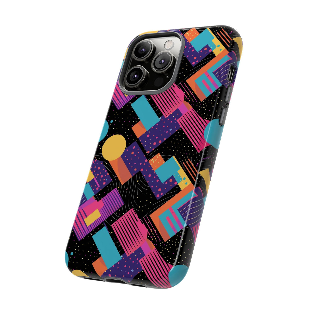 Retro 80s Seamless Phone Case – Vintage Style Meets Modern Protection 088