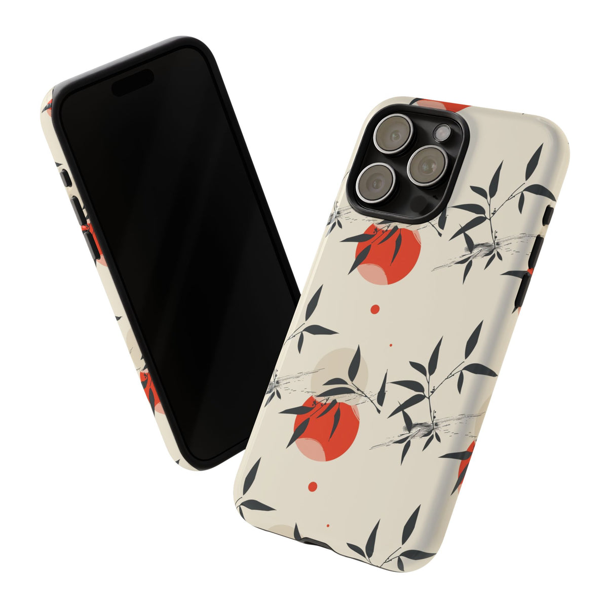 Japanese Pattern Phone Case – Elegant & Timeless Design for Your Phone 002