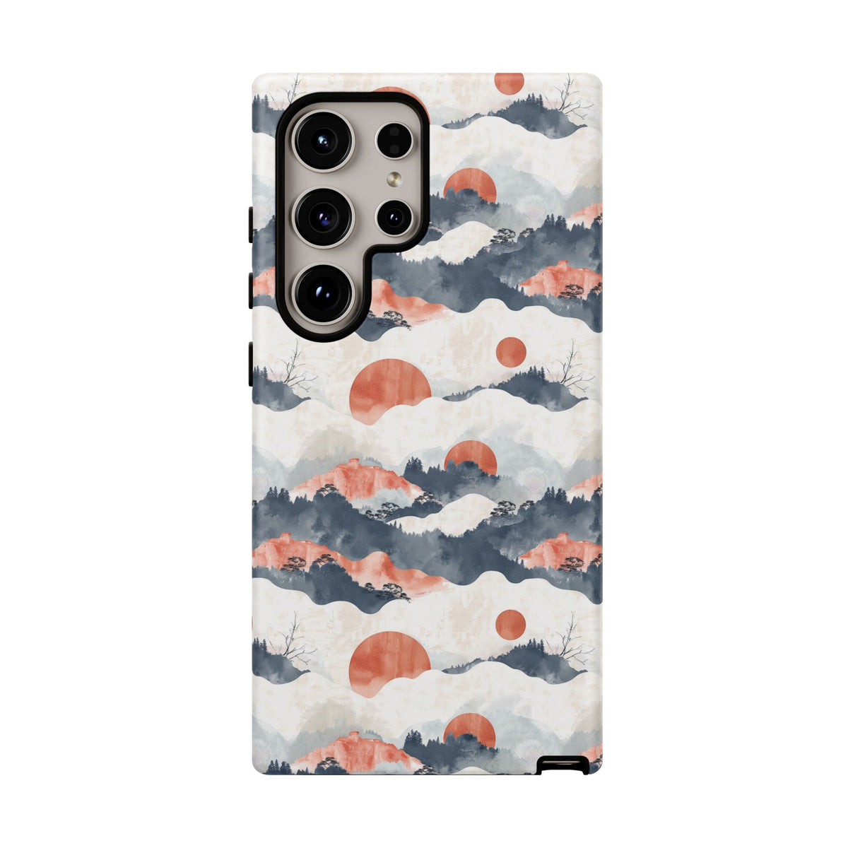 Japanese Pattern Phone Case – Elegant & Timeless Design for Your Phone 139