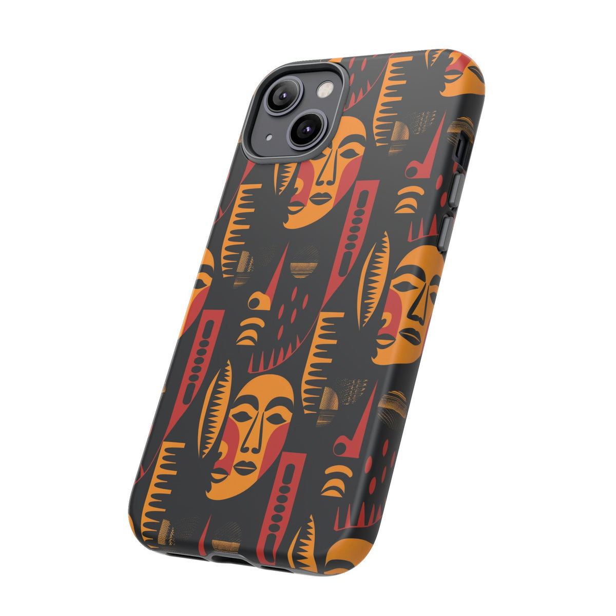 Stylish African Pattern Phone Case – Unique and Vibrant Protection 203