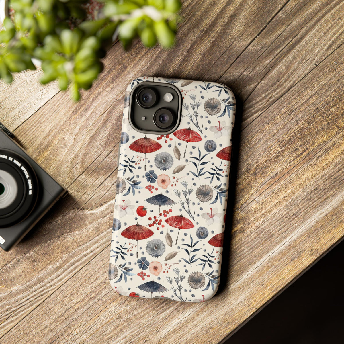 Japanese Pattern Phone Case – Elegant & Timeless Design for Your Phone 137