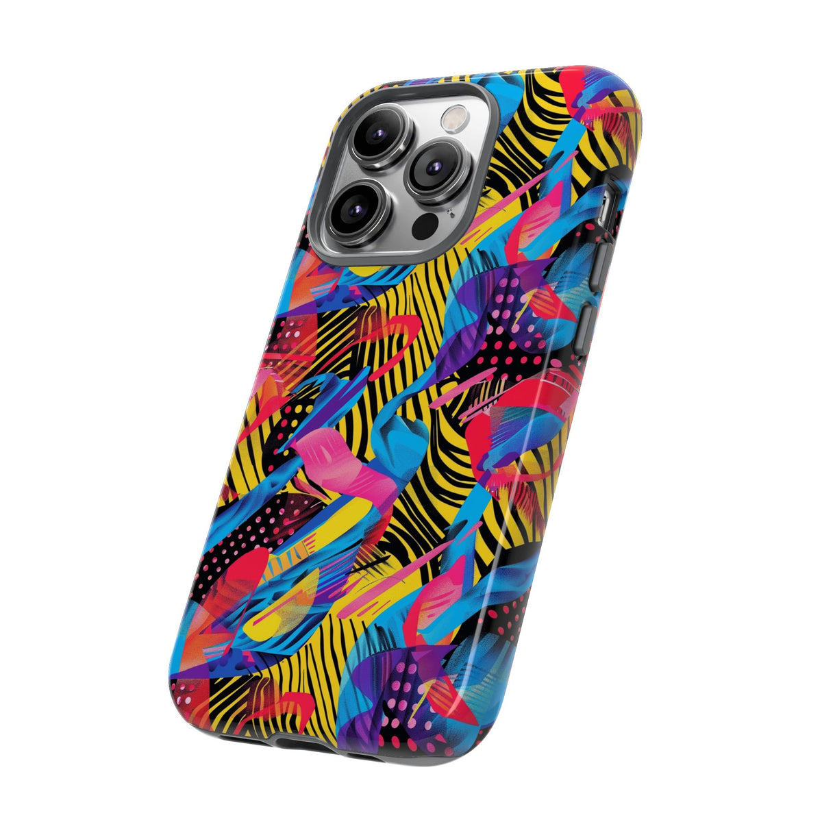 Retro 80s Seamless Phone Case – Vintage Style Meets Modern Protection 157