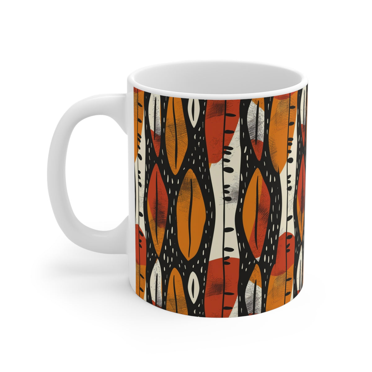 All-Over African Pattern Coffee Mug 602