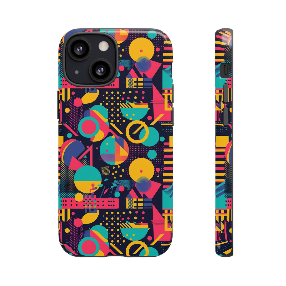 Retro 80s Seamless Phone Case – Vintage Style Meets Modern Protection 165